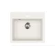 EVIDO QUADRO 6 gránit mosogató, 562 x 510 mm, fehér