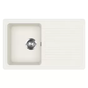 EVIDO HOME 45 S gránit mosogató, 765 x 460 mm, fehér