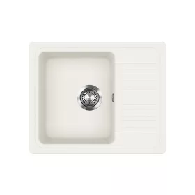   EVIDO HOME 45 S Compact gránit mosogató, 575 x 460 mm, fehér