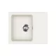 EVIDO HOME 45 S Compact gránit mosogató, 575 x 460 mm, fehér