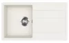 EVIDO EASY 45 S gránit mosogató, 760 x 440 mm, fehér
