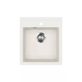 EVIDO EASY 45 gránit mosogató, 460 x 515 mm, fehér