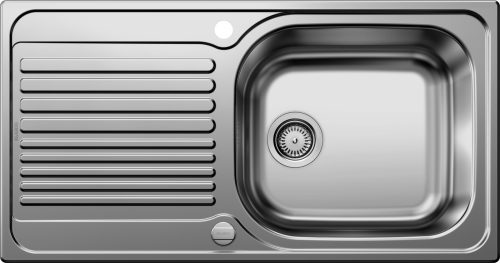 BLANCO TIPO XL 6 S inox natúr, cu excenter