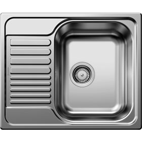 BLANCO TIPO 45 S Mini inox natúr, fără excenter