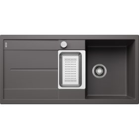   BLANCO METRA 6 S gri ardezie cu scurgere push-to-open și excenter