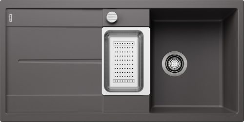 BLANCO METRA 6 S gri ardezie cu scurgere push-to-open și excenter