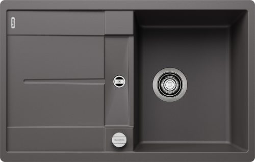 BLANCO METRA 45S-F gri ardezie cu excenter, ÎNCASTRAT ÎN BLAT