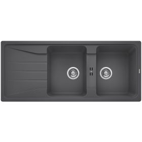 BLANCO SONA 8 S gri ardezie fără excenter