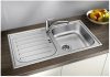 BLANCO FLEX PRO 45 S inox natúr, fără excenter
