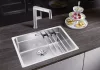 BLANCO ETAGON 500-IF inox, fără excenter InFino