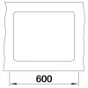 BLANCO SUBLINE 500-F antracit exc.n.