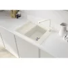 BLANCO ELON 45 S negru exc.InFino chiuvetă din granit
