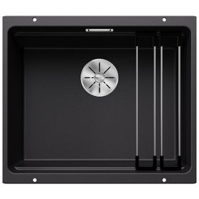 BLANCO ETAGON 500-U negru cu scurgere