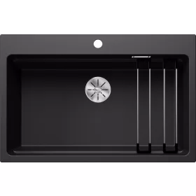 BLANCO ETAGON 8 negru chiuvetă din granit