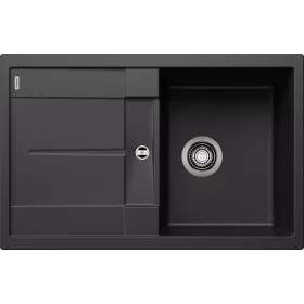 BLANCO METRA 45 S negru chiuvetă din granit