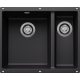 BLANCO ROTAN 340/160-U stânga negru fără excenter