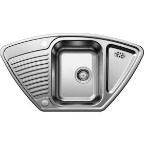 BLANCO TIPO 9E inox natúr, cu excenter