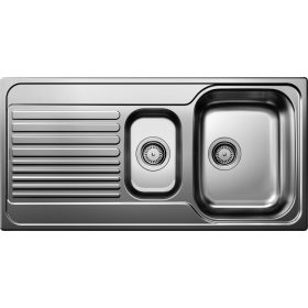 BLANCO TIPO II 6S inox natúr, fără excenter