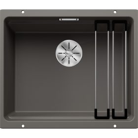 BLANCO ETAGON 500-U gri vulcan cu scurgere