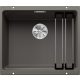 BLANCO ETAGON 500-U gri vulcan cu scurgere