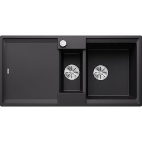 BLANCO ADIRA 6S negru cu scurgere și excenter