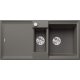 BLANCO ADIRA 6S gri vulcan cu scurgere și excenter