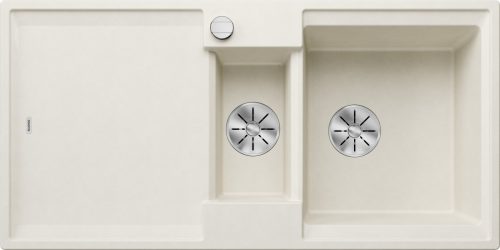 BLANCO ADIRA 6S alb fildeș cu scurgere și excenter