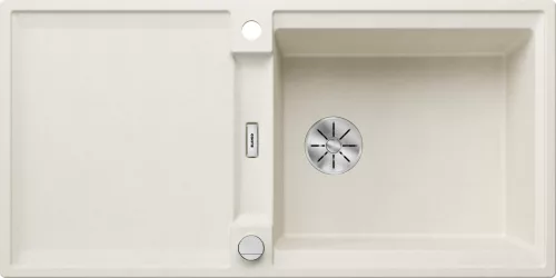BLANCO ADIRA XL 6S-F alb fildeș chiuvetă, cu excenter, ÎNCASTRAT ÎN BLAT