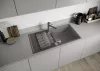 BLANCO ADIRA XL 6S-F alb fildeș chiuvetă, cu excenter, ÎNCASTRAT ÎN BLAT