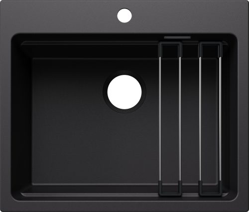 BLANCO ETAGON 6 negru fără scurgere