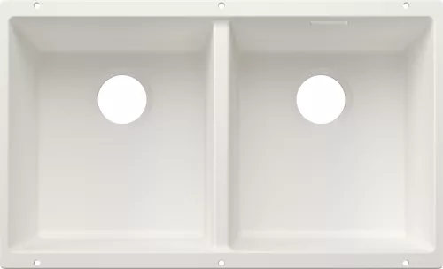 BLANCO SUBLINE 350/350-U fehér lefolyó nélk.
