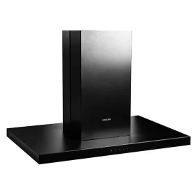 Davoline Square sziget 90 cm hotă tip insulă, 90 cm, negru