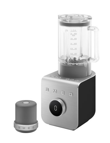 SMEG NAGY TELJESÍTMÉNYŰ TURMIXGÉP, Collezione design, vákuumszivattyú alaptartozék, matt fekete