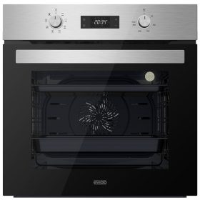   EVIDO LEVEL 60X beépíthető sütő, multifunkciós, 60 cm, inox/fekete üveg