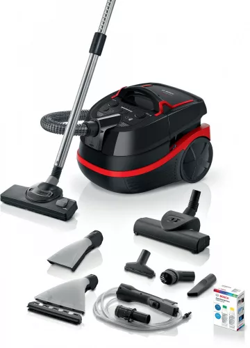 Bosch BWD421POW Serie 4 Fekete Takarítógép Turbo Szívófejjel