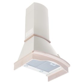 EVIDO DAPHNE 60C kürtős fali páraelszívó, 60 cm, bézs