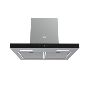   EVIDO LINE 60B T-shape fali páraelszívó, 60 cm, inox/fekete üveg, érintőszenzor