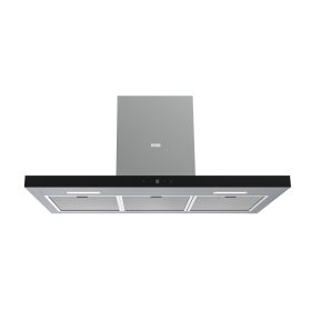   EVIDO LINE 90B T-shape fali páraelszívó, 90 cm, inox/fekete üveg, érintőszenzor