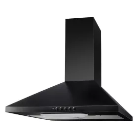 Evido ONDA 60B hotă de perete tip șemineu, 60 cm, negru