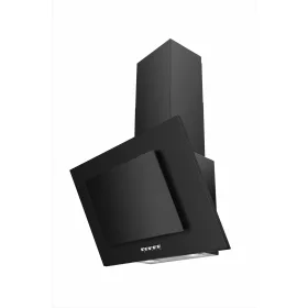   Evido REFLEX 60B hotă de perete tip șemineu, 60 cm, sticlă neagră
