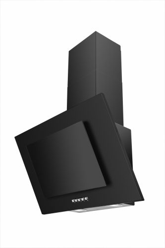 EVIDO REFLEX 60B vertikális fali páraelszívó, 60 cm, fekete üveg