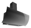 EVIDO CLIFF 90B vertikális fali páraelszívó, 90 cm, fekete üveg