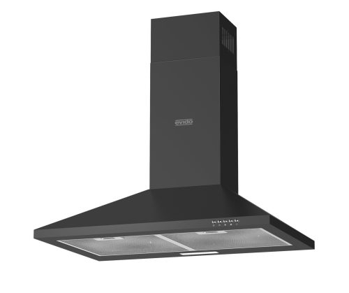 EVIDO TRICOL 60B kürtős fali páraelszívó, 60 cm, fekete