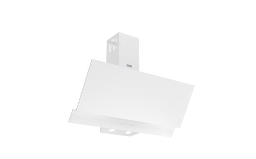 EVIDO SKY PRO 90W vertikális fali páraelszívó, 90 cm, fehér üveg, érintőszenzoros vezérlés