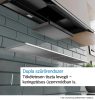 BOSCH DBB63BC60 Serie|2 Integrált beépíthető design páraelszívó | 384 m3/óra | 60 cm | Fekete