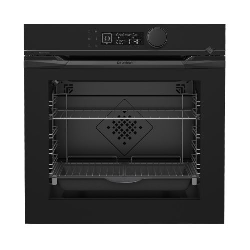 De Dietrich multifunkciós sütő, gőztisztítás, 73 l, 12 funkció, 70 auto recept, LCD, infinite black