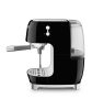 SMEG ESPRESSO KÁVÉFŐZŐ COLD BREW FUNKCIÓVAL, retro, fekete