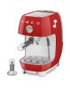 SMEG ESPRESSO KÁVÉFŐZŐ COLD BREW FUNKCIÓVAL, retro, piros