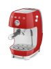 SMEG ESPRESSO KÁVÉFŐZŐ COLD BREW FUNKCIÓVAL, retro, piros