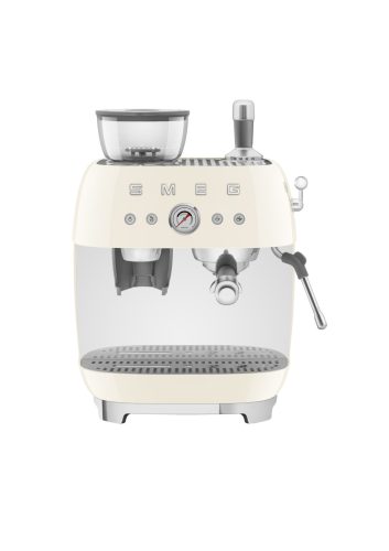 SMEG ŐRLŐVEL KOMBINÁLT ESPRESSO KÁVÉFŐZŐ, retro, bézs